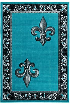 United Weavers Bristol Lilium Turquoise