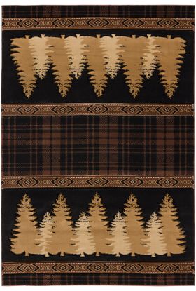 United Weavers Cottage Woodland Brown