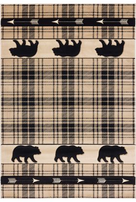 United Weavers Cottage Tartan Bear Beige