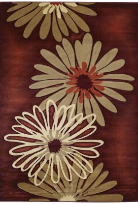 United Weavers Contours Dahlia Terracotta