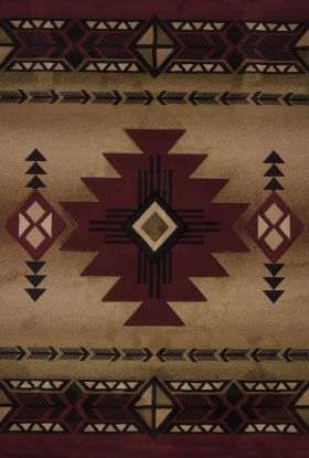 United Weavers Contours Flagstaff Burgundy