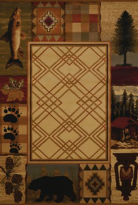 United Weavers Affinity Mountain Lake Natural