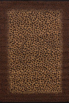 United Weavers Legends Leopard Skin Multi 5'3" x 7'2"