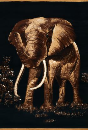 United Weavers Legends Elephant Multi 5'3" x 7'2"