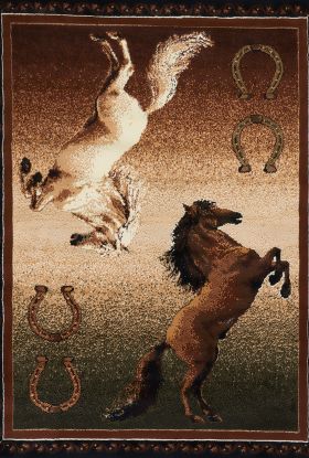United Weavers Legends Ponies Multi 5'3" x 7'2"