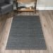Dalyn Zen Ze1 Black 2'3" x 7'6" Room Scene