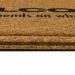 Mohawk Faux Coir Impressions Mat Welcome-Ish Natural 1'6" x 2'6" Room Scene