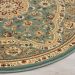 Kathy Ireland Home Antiquities Traditional, Rustic/Vintage, Slate Blue Room Scene