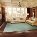 Kathy Ireland Home Cottage Grove Solid, Casual, Mist Room Scene