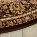 Kathy Ireland Home Antiquities Espresso 5'3" x 5'3" Room Scene