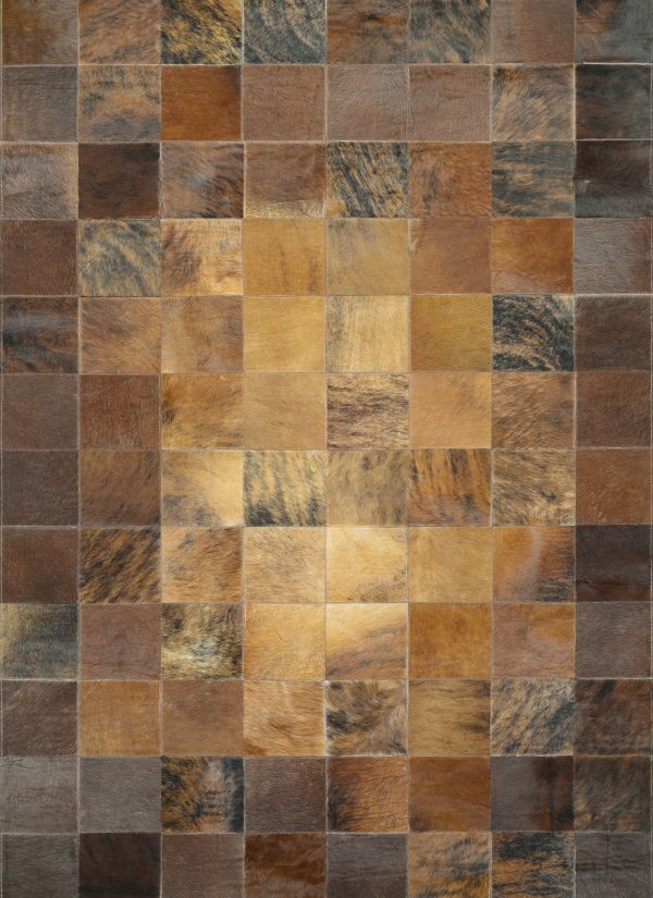 Couristan Chalet Tile Brown Collection