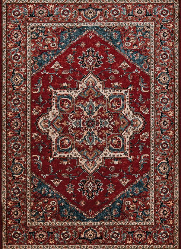 Couristan Old World Classic Antique Mashad Antique Red Collection