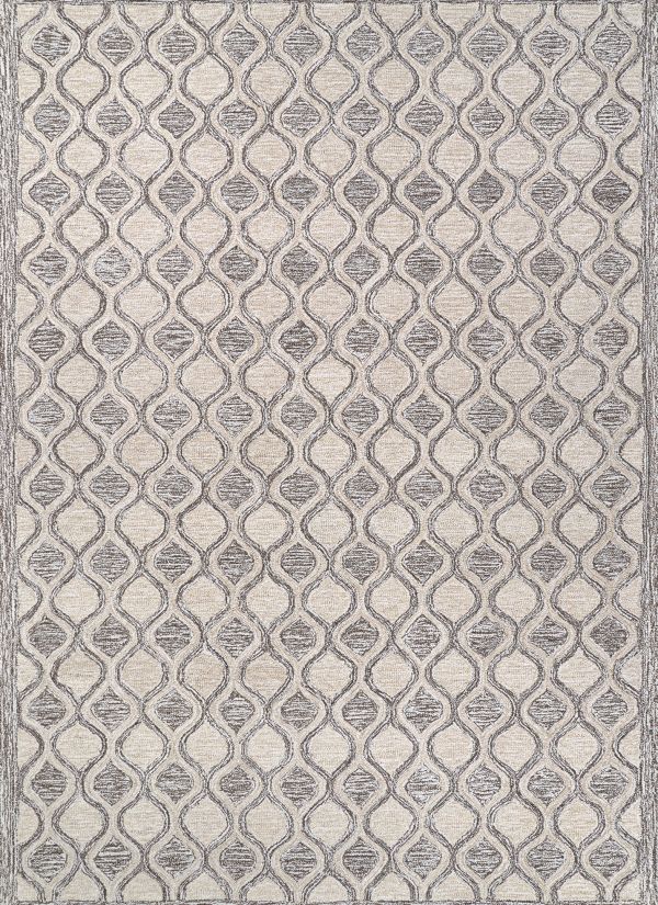 Couristan Silverthorne Mosaic Sandlewood Collection