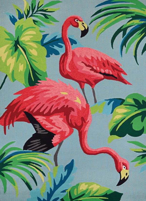 Couristan Covington Flamingos Multi Collection
