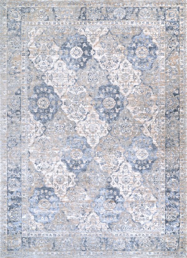 Couristan Couture Persian Tiles Pewter-mode Beige Collection