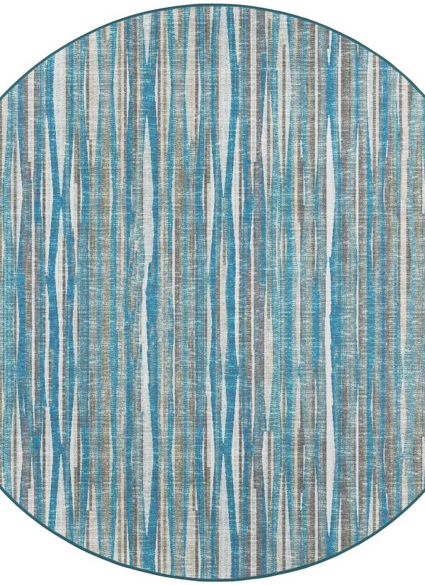 Dalyn Rugs Amador AA1 Sky 10'0" x 10'0" Round Collection