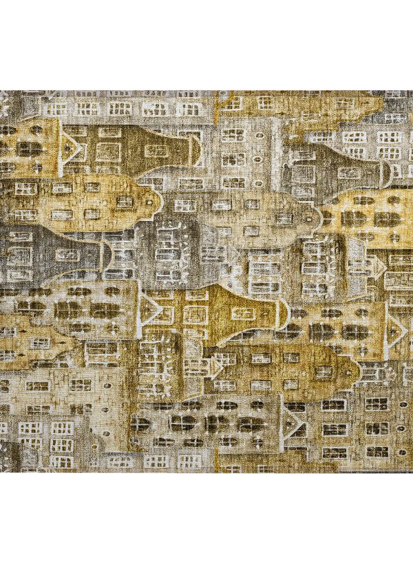 Addison Rugs Chantille Brown 1'8" x 2'6" Collection