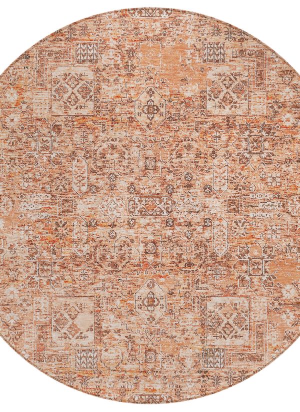 Addison Rugs Chantille Salmon 8'0" x 8'0" Collection