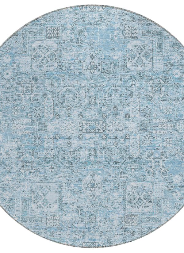 Addison Rugs Chantille Sky 8'0" x 8'0" Collection