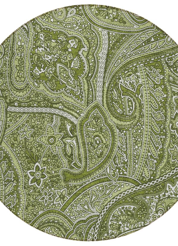 Addison Rugs Chantille Green 8'0" x 8'0" Collection
