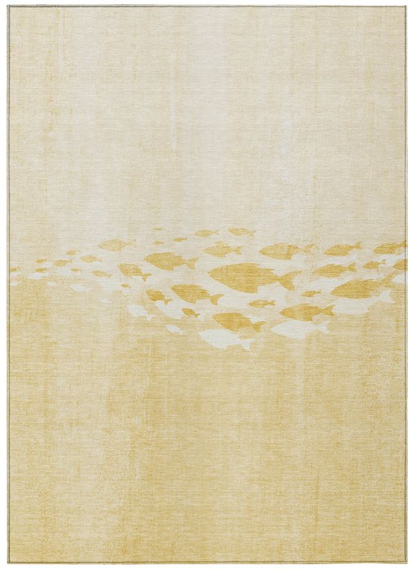 Addison Rugs Chantille Gold 10'0" x 14'0" Collection
