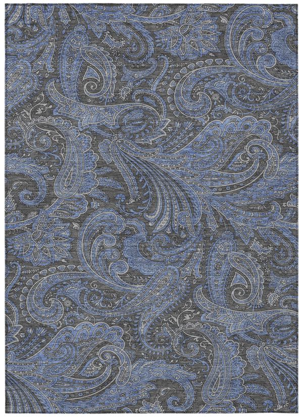 Addison Rugs Chantille Charcoal 5'0" x 7'6" Collection