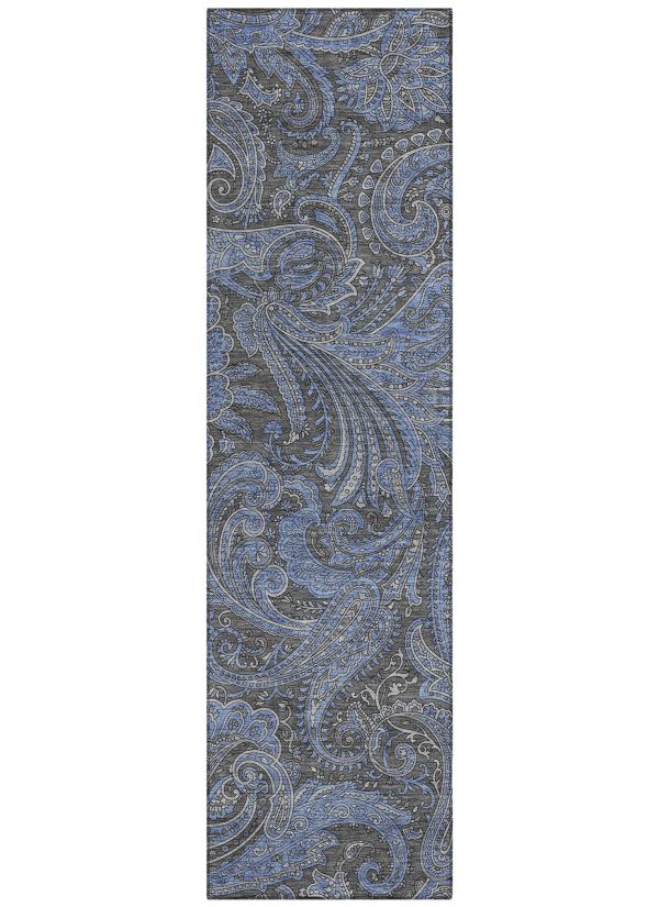 Addison Rugs Chantille Charcoal 2'3" x 7'6" Collection