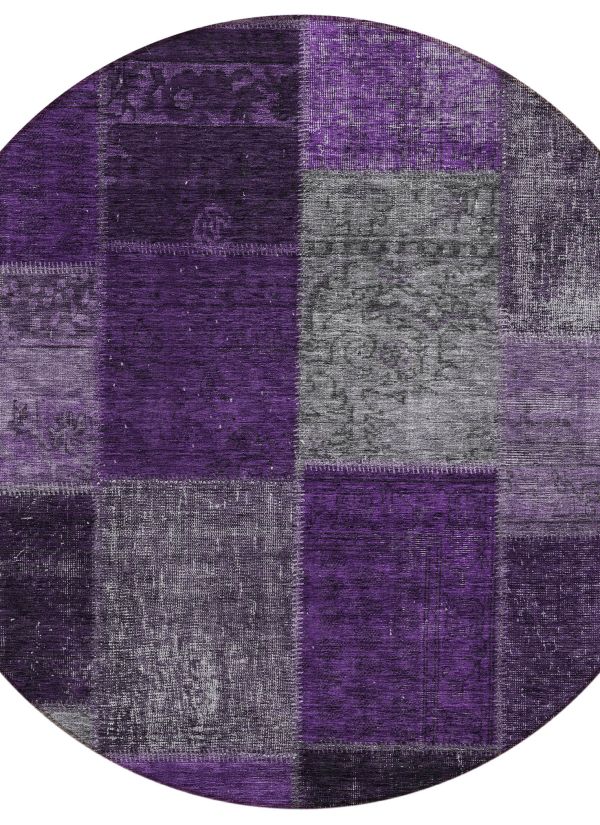 Addison Rugs Chantille Eggplant 8'0" x 8'0" Collection