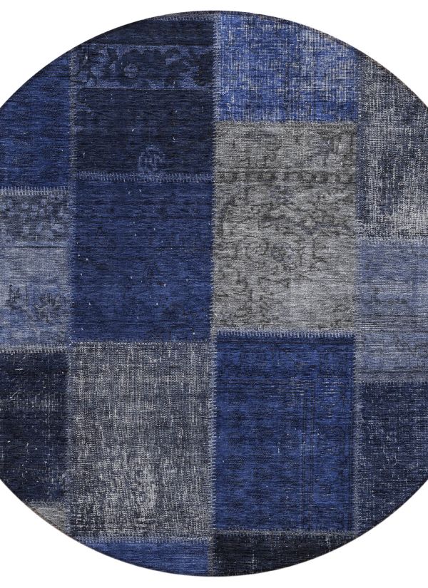 Addison Rugs Chantille Navy 8'0" x 8'0" Collection