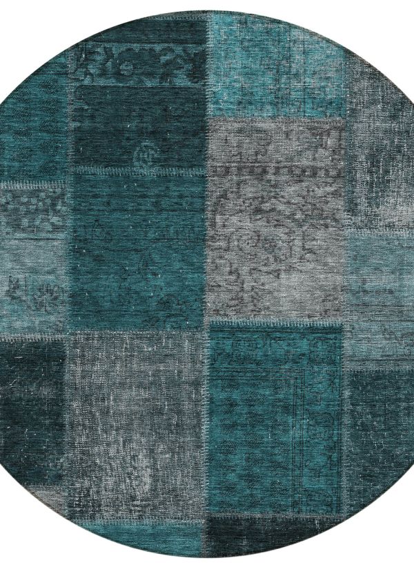 Addison Rugs Chantille Teal 8'0" x 8'0" Collection