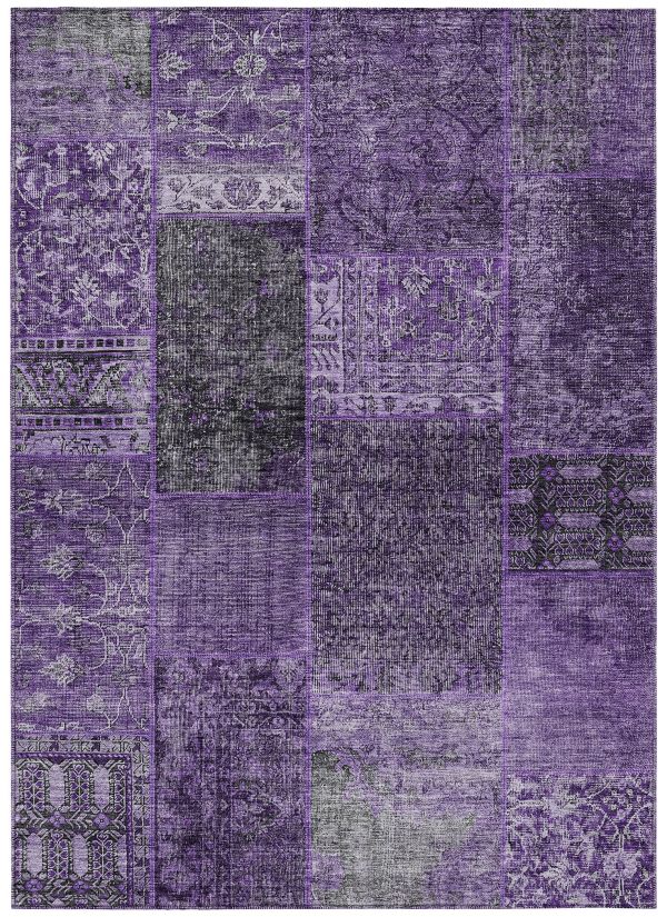 Addison Rugs Chantille Eggplant 5'0" x 7'6" Collection
