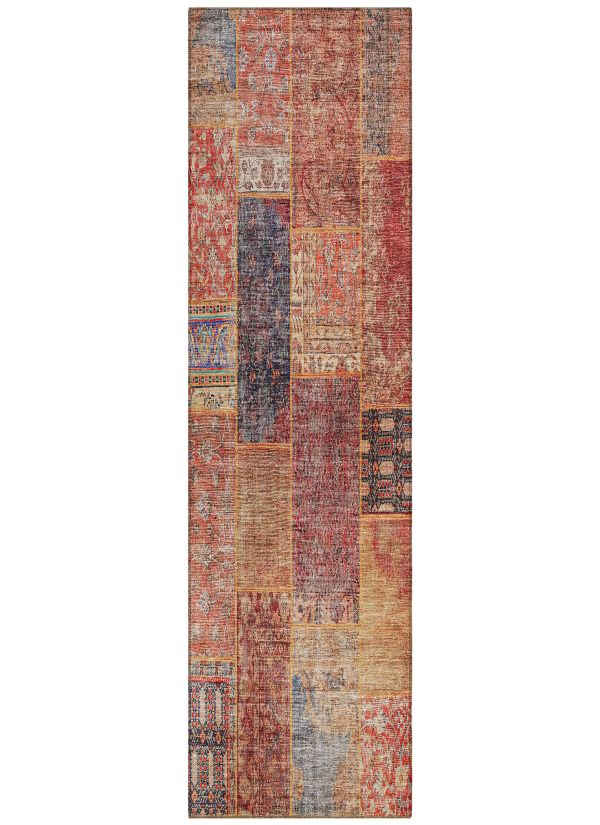 Addison Rugs Chantille Red 2'3" x 7'6" Collection