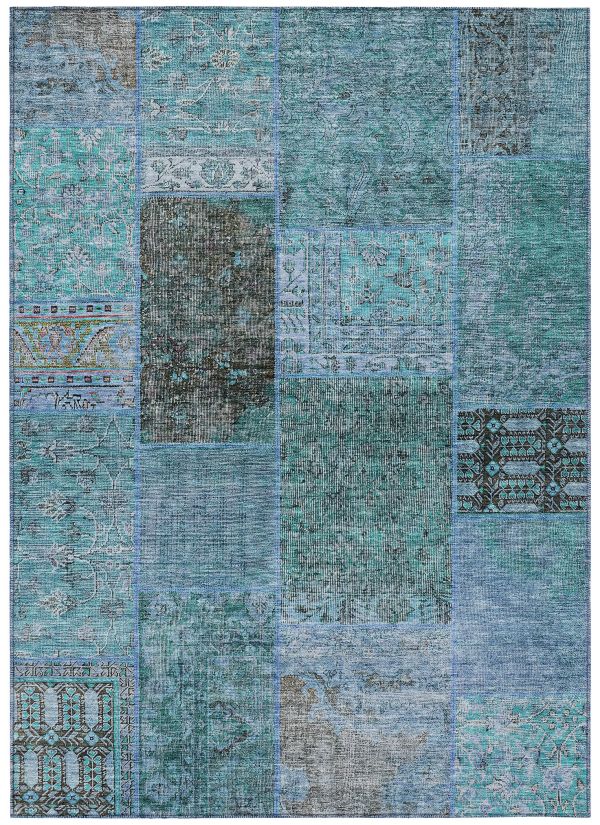 Addison Rugs Chantille Teal 2'6" x 3'10" Collection