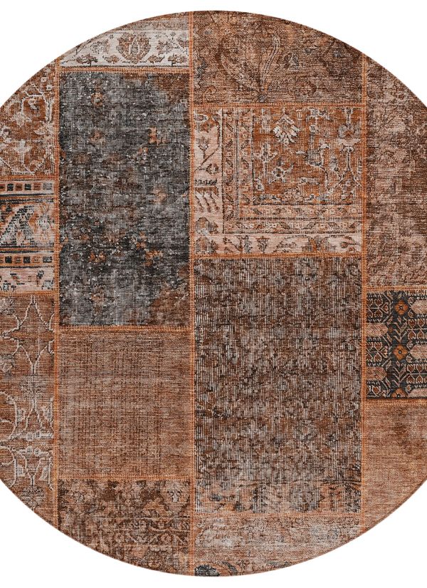 Addison Rugs Chantille Terracotta 8'0" x 8'0" Collection