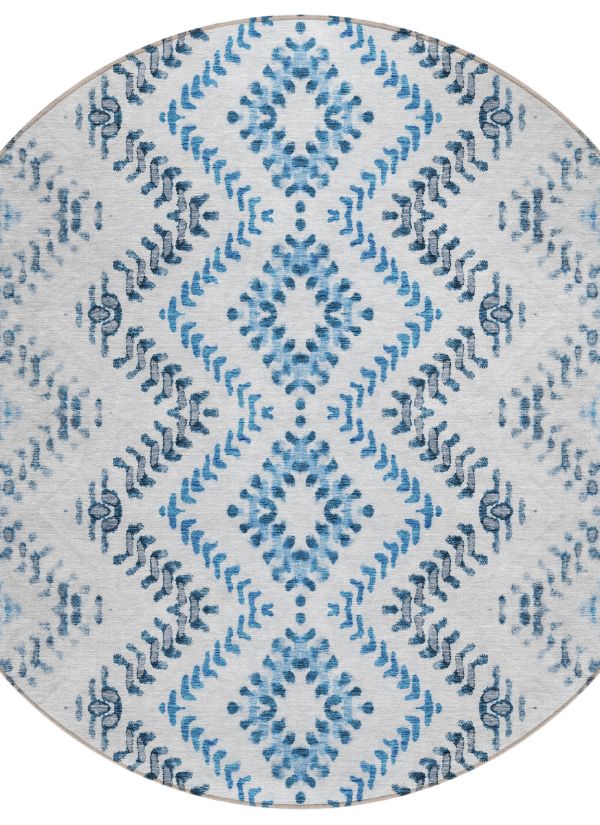 Addison Rugs Chantille Blue 8'0" x 8'0" Collection