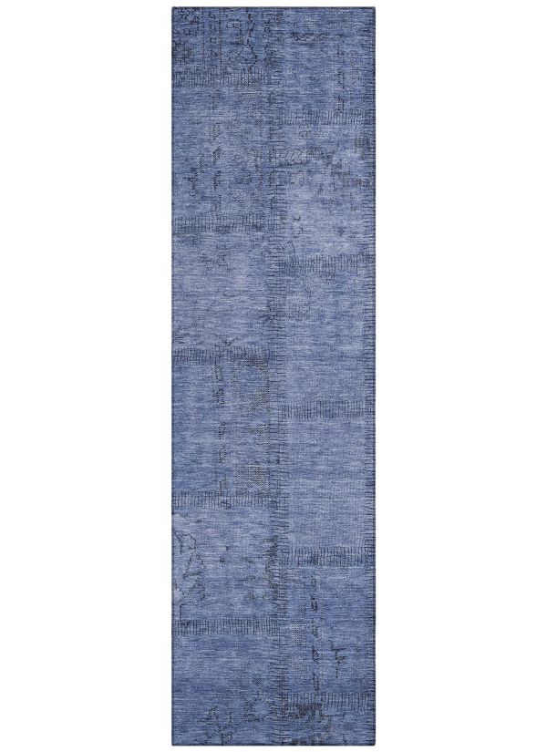 Addison Rugs Chantille Blue 2'3" x 7'6" Collection