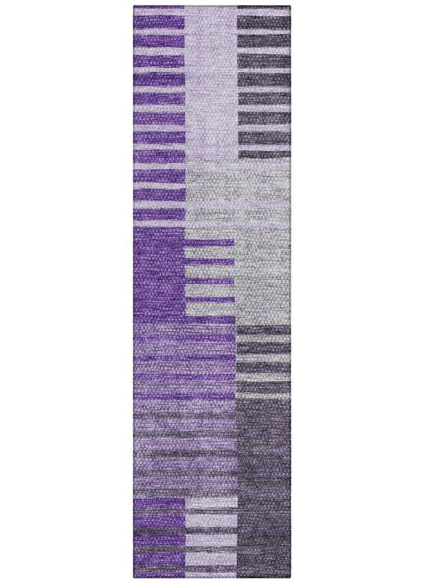 Addison Rugs Chantille Purple 2'3" x 7'6" Collection