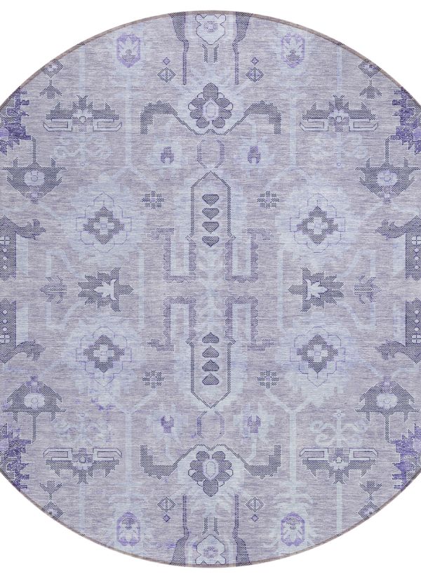 Addison Rugs Chantille Lavender 8'0" x 8'0" Collection