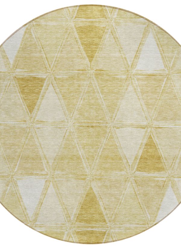 Addison Rugs Chantille Gold 8'0" x 8'0" Collection