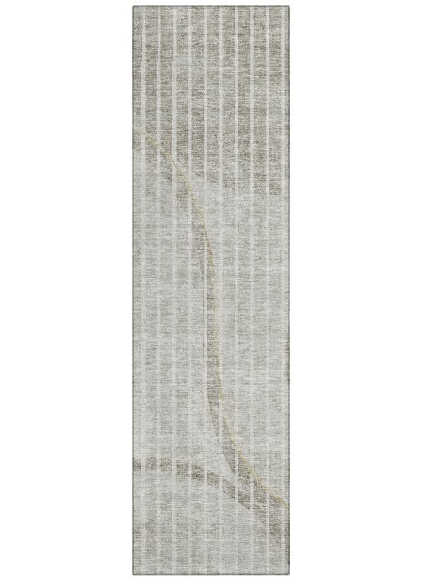 Addison Rugs Chantille Taupe 2'3" x 7'6" Collection