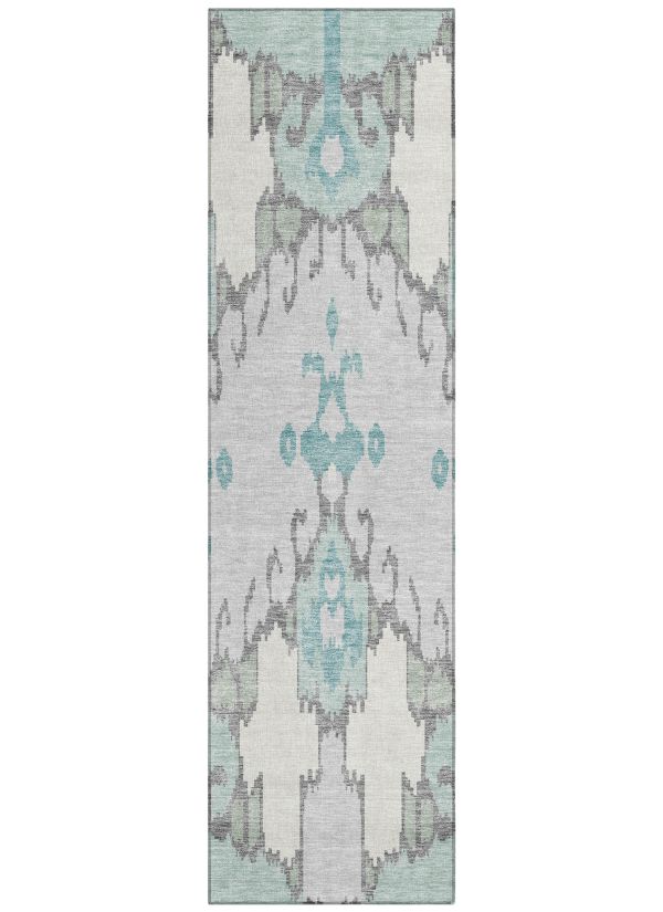 Addison Rugs Chantille Mint 2'3" x 7'6" Runner Collection