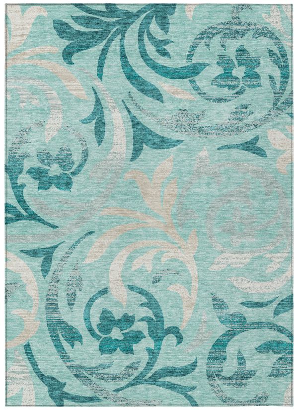 Addison Rugs Chantille Teal 3'0" x 5'0" Collection