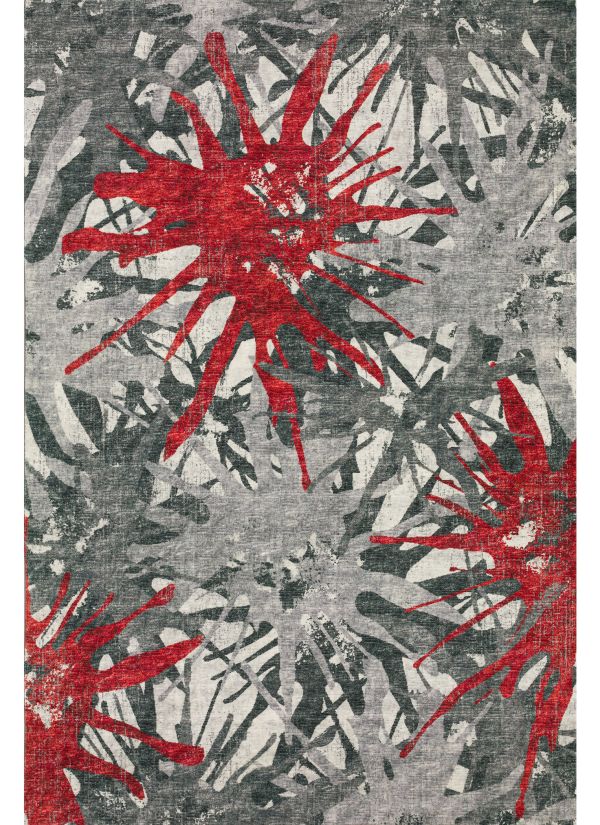 Dalyn Rugs Brisbane BR6 Scarlet 8'0" x 8'0" Round Collection