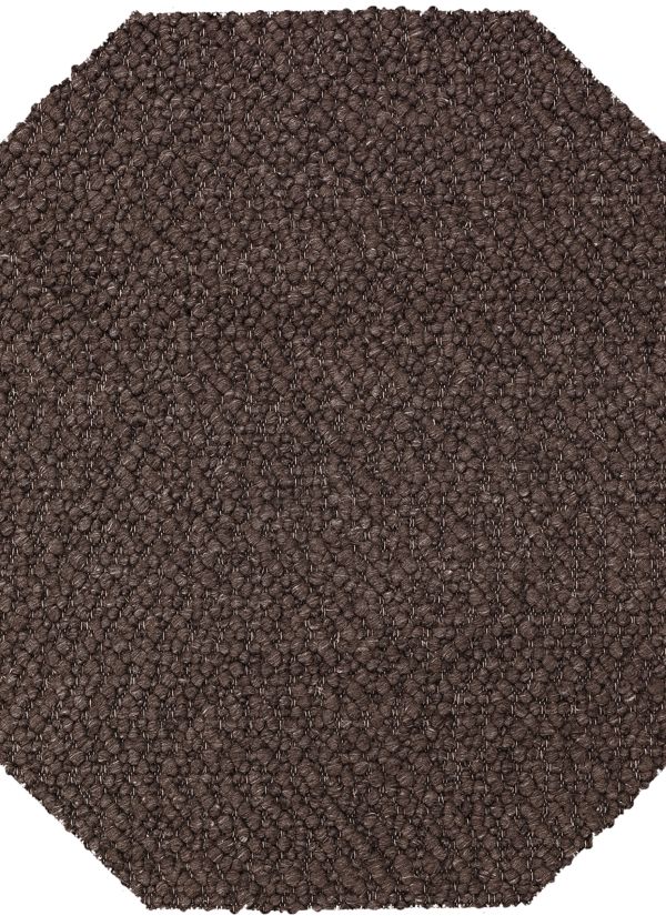 Dalyn Rugs Gorbea GR1 Chocolate 6'0" x 6'0" Octagon Collection