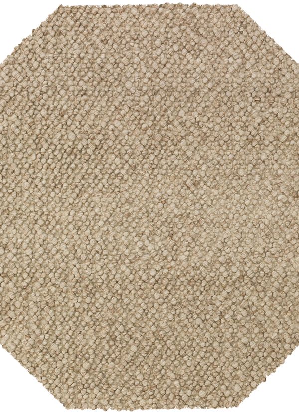 Dalyn Rugs Gorbea GR1 Latte 12'0" x 12'0" Octagon Collection