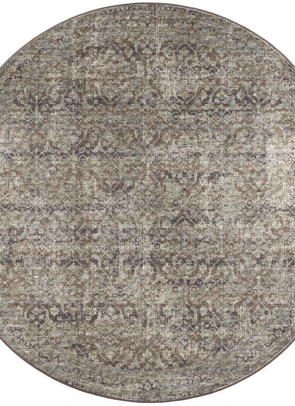 Dalyn Rugs Jericho JC10 Mushroom 10'0" x 10'0" Round Collection