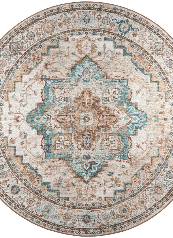 Dalyn Rugs Jericho JC2 Biscotti 10'0" x 10'0" Round Collection