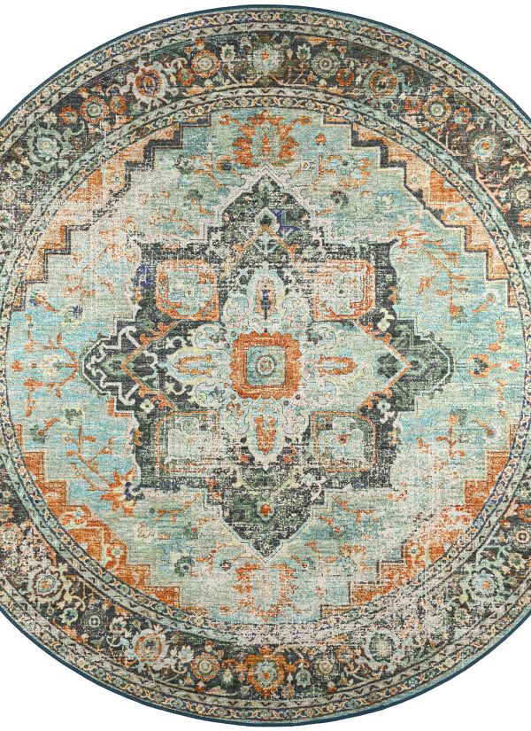 Dalyn Rugs Jericho JC2 Mist 10'0" x 10'0" Round Collection