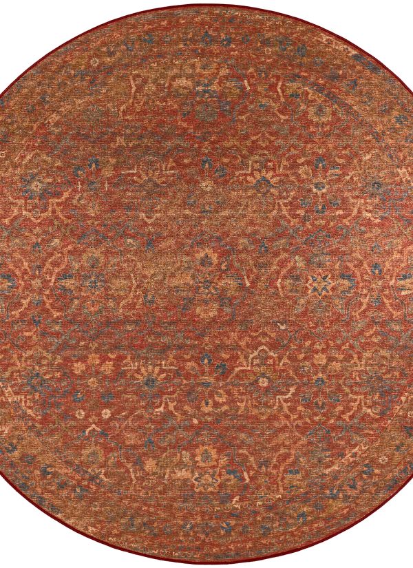 Dalyn Rugs Jericho JC3 Nutmeg 10'0" x 10'0" Round Collection