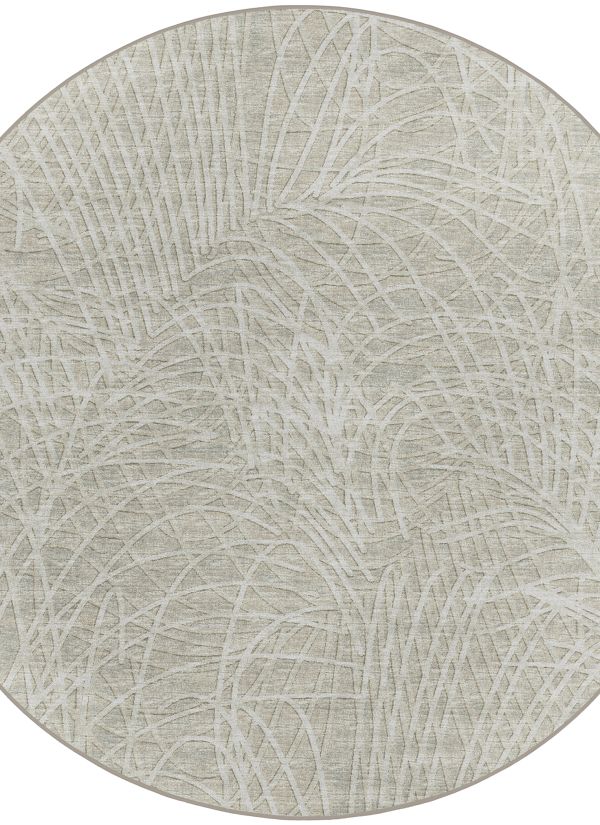 Dalyn Rugs Winslow WL2 Taupe 10'0" x 10'0" Round Collection